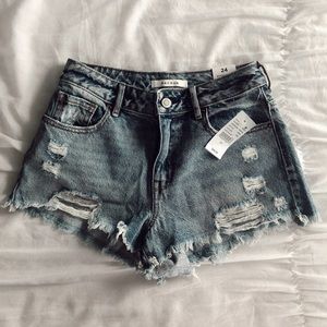 NWT!!! PacSun high rise jean shorts!!